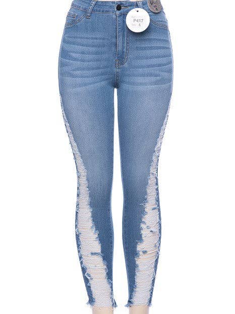 High Waisted Skinny Jeans for wholesale by U Jeans