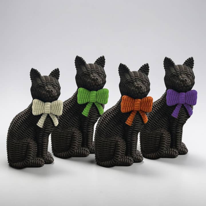 Gia Roma - Wholesale Decorative Figurine - Black Cat Decoration, Farmhouse Halloween Home Decor Statues49