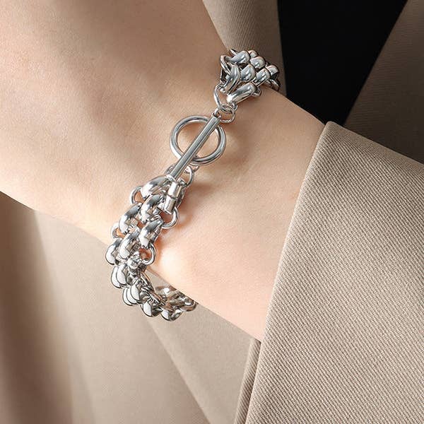 VividLux - Wholesale Link & Chain Bracelet - Chains Solid Color Bracelet Accessories1