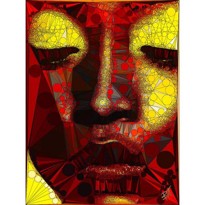 Nefertiti by Baiba Auria - signed Giclée print for wholesale by Egoiste Gallery