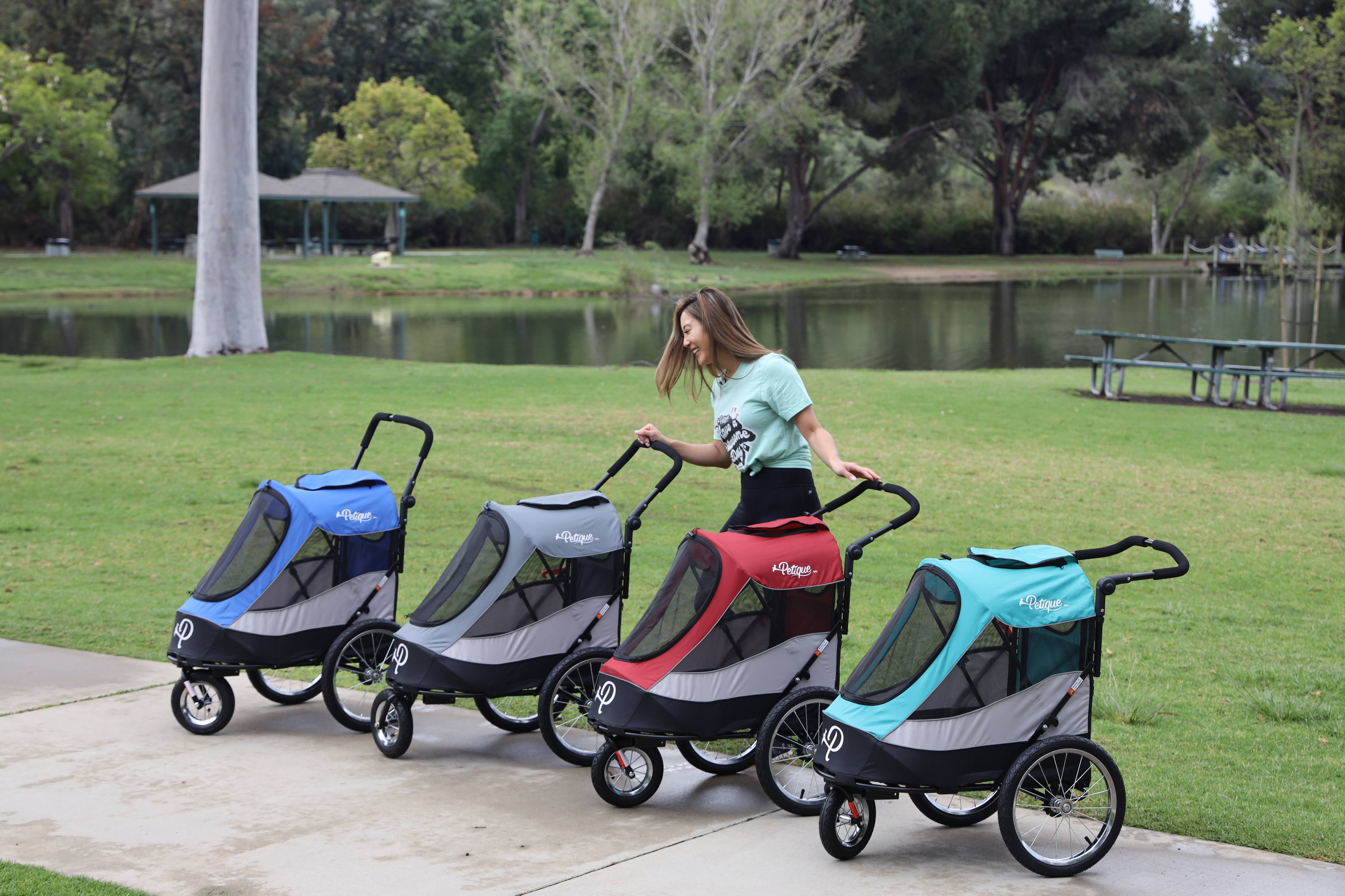 Only An Ocean Europe - Wholesale Pet Carrier - Cat/Dog - Petique Trailblazer Pet Jogger18