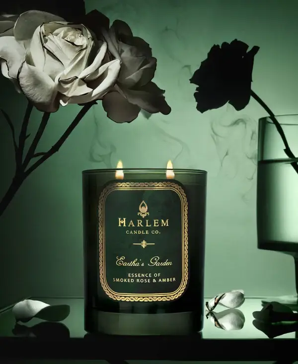 Harlem Candle Co - Wholesale Jar/Filled Candle - "Eartha's Garden" Luxury Candle 2