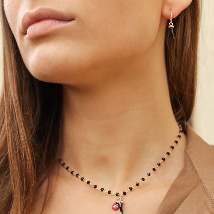 GENNY.PI Gioielli Milano - Wholesale Dangle Earrings - HOOP EARRINGS WITH HORN1