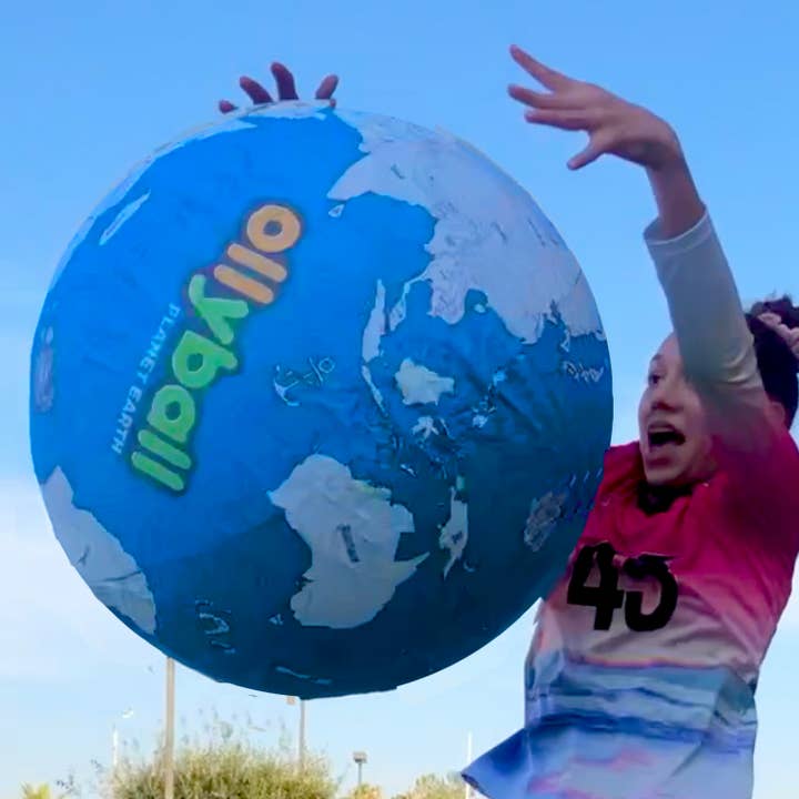 Ollyball Toy of the Year - Wholesale Toy Set - Kids - Ollyball PLANET EARTH 22" MEGA-Sized with STEM Lesson2