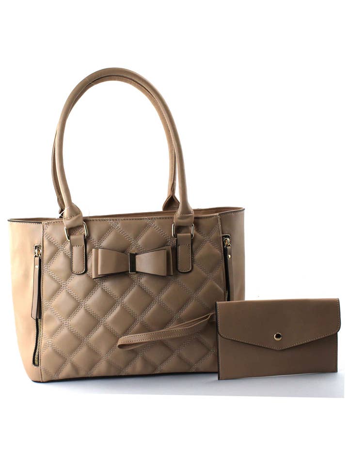 Bolsa Satchel Matelassê com Pulseira AR New York por atacado de AR New York