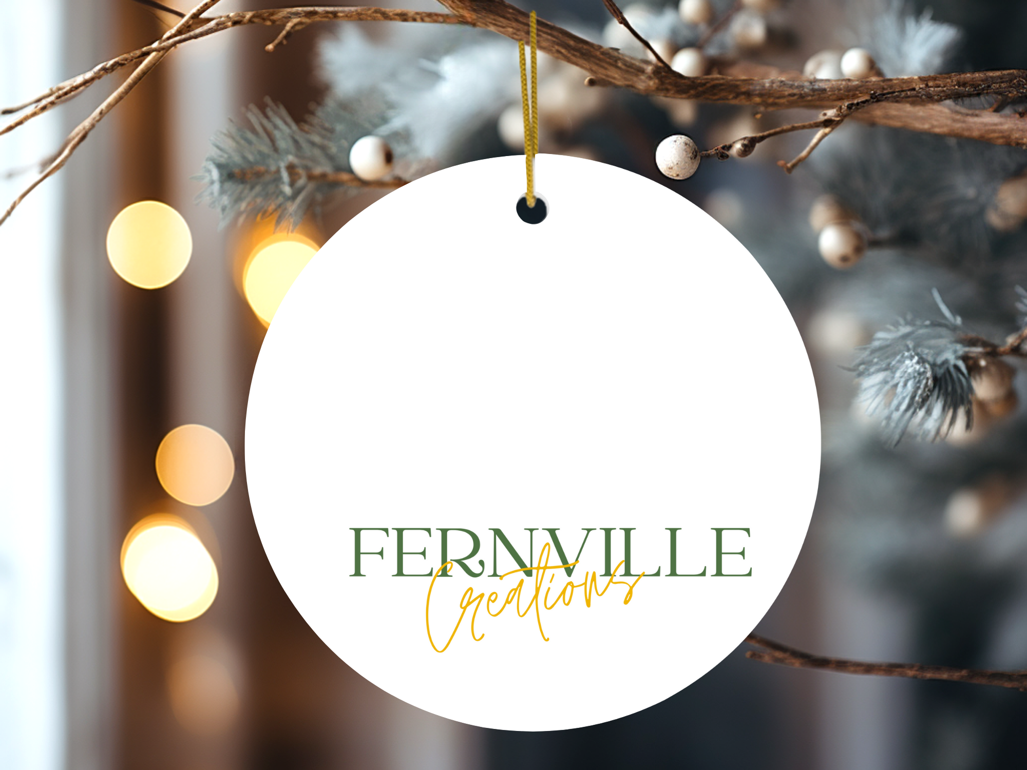 Fernville Creations - Wholesale Ornament - Nativity Scene, Stained Glass Image Christmas Ornament5