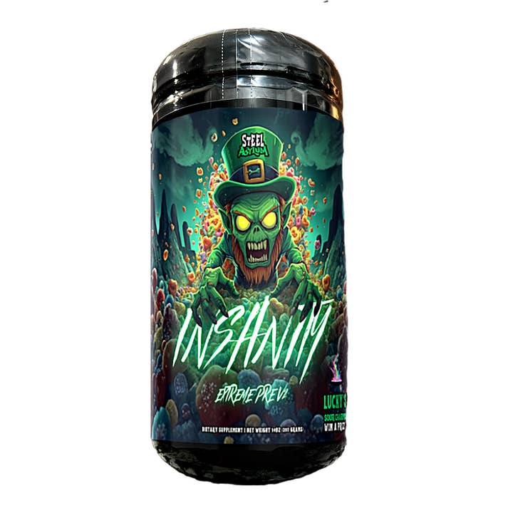 Insanity Preworkout by Steel Asylum for wholesale by Mass Cast, LLC