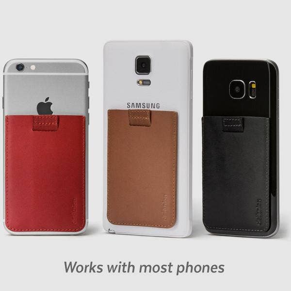 Distil Union - Venta al por mayor Bolso para móvil - Unisex - Wally Junior | Cartera adhesiva de piel de plena flor para teléfono5