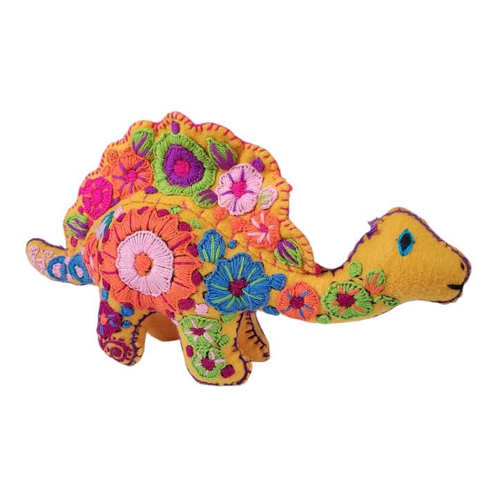 The Little Pueblo - Vente Peluche – enfant et bébé - Stégosaure, dinosaure Animalito, originaire du Chiapas, au Mexique3