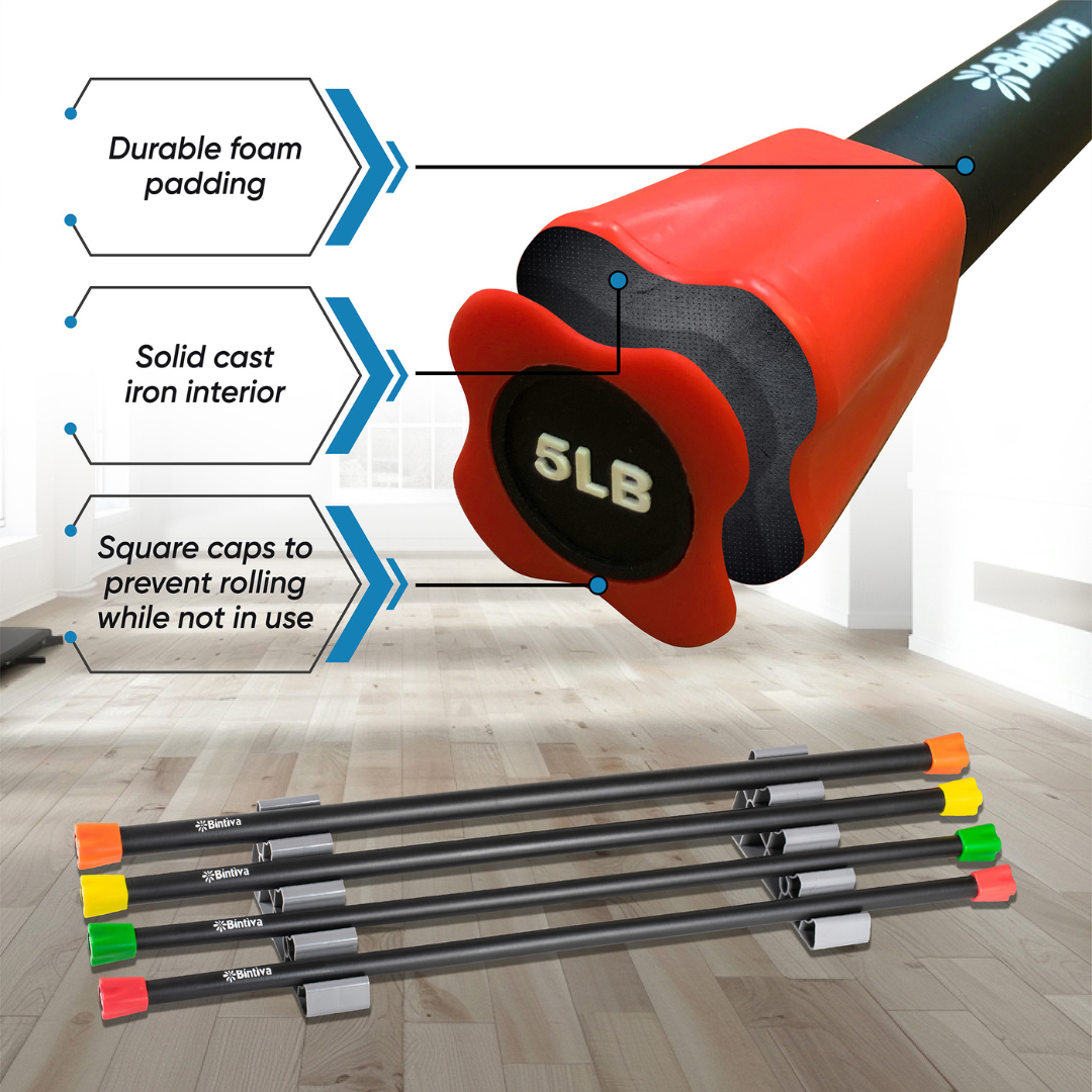 Bintiva - Wholesale Fitness Equipment - Bintiva Weighted Fitness Bars7