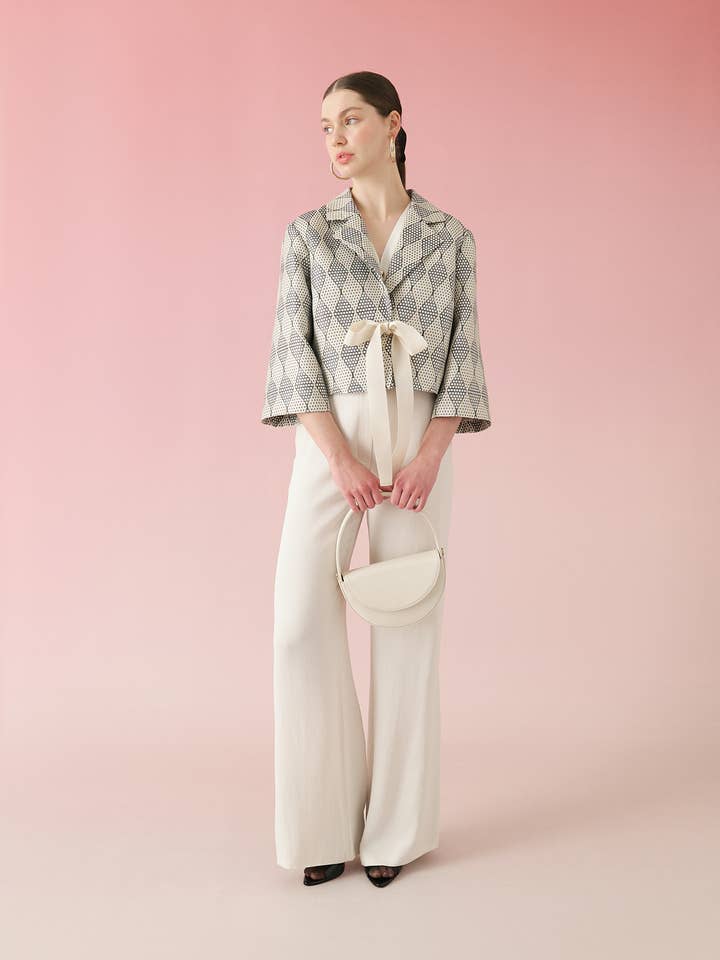 Giacca in tessuto lavorato a maglia per la vendita all'ingrosso da parte di Roman