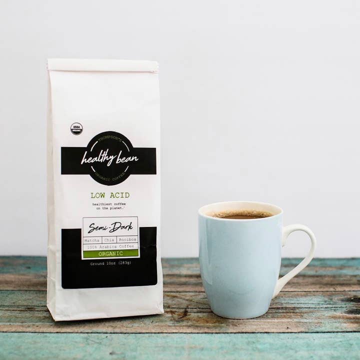 Healthy Bean Organic Coffee - Wholesale Ground Coffee - Healthy Bean Coffee. 10 Bags of Ground and 10 Bags of Whole3