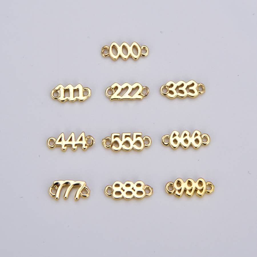 14K Gold Filled and Sterling Silver Connector Charms 5 Style options Set of 5 Montana Infinity Circles 14K Gold Filled