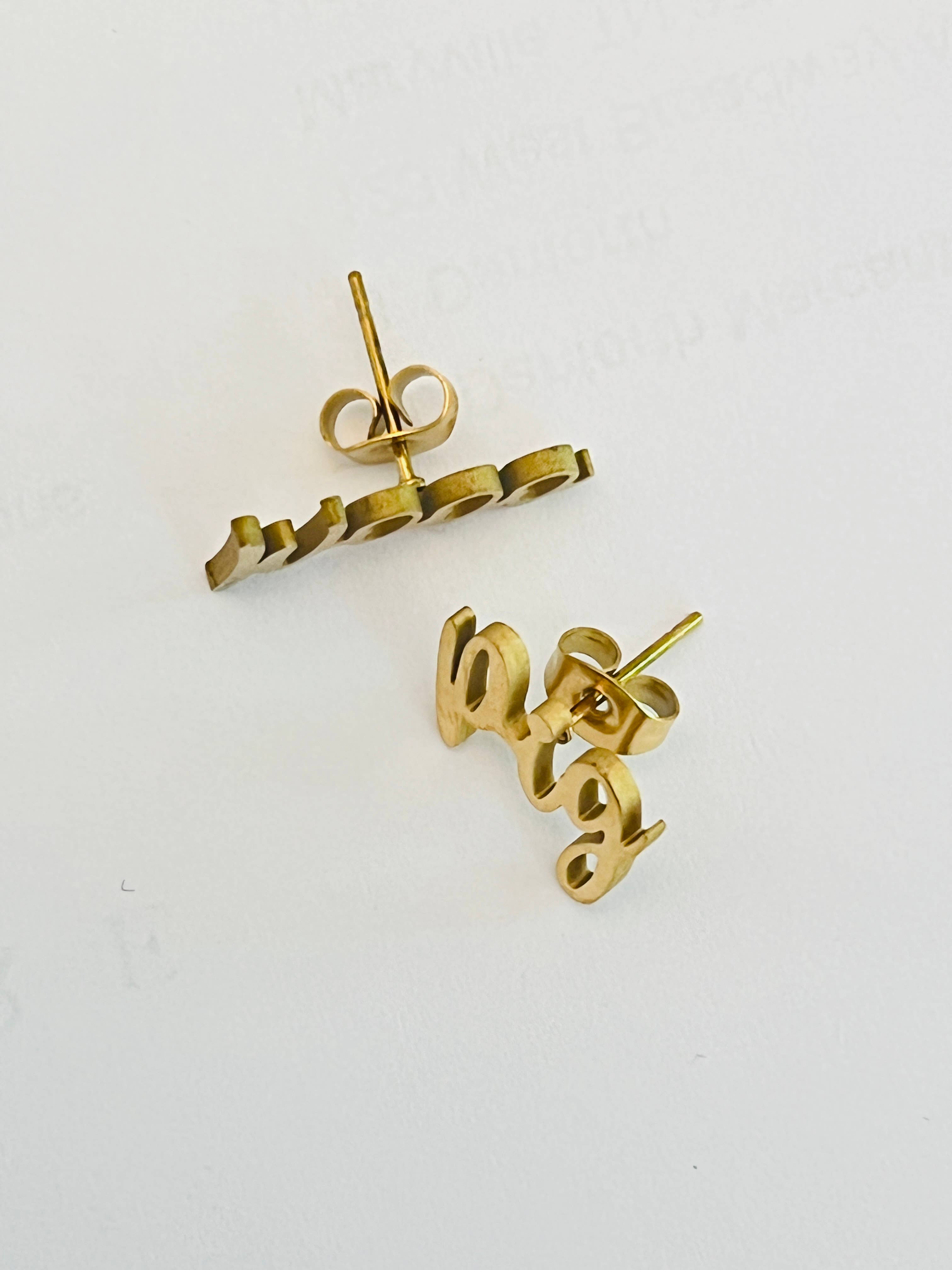 Steele Sloan Designs - Wholesale Stud/Post Earrings - WOOO Pig! Wooo Pig Earrings Cute Arkansas Gift Razorbacks2