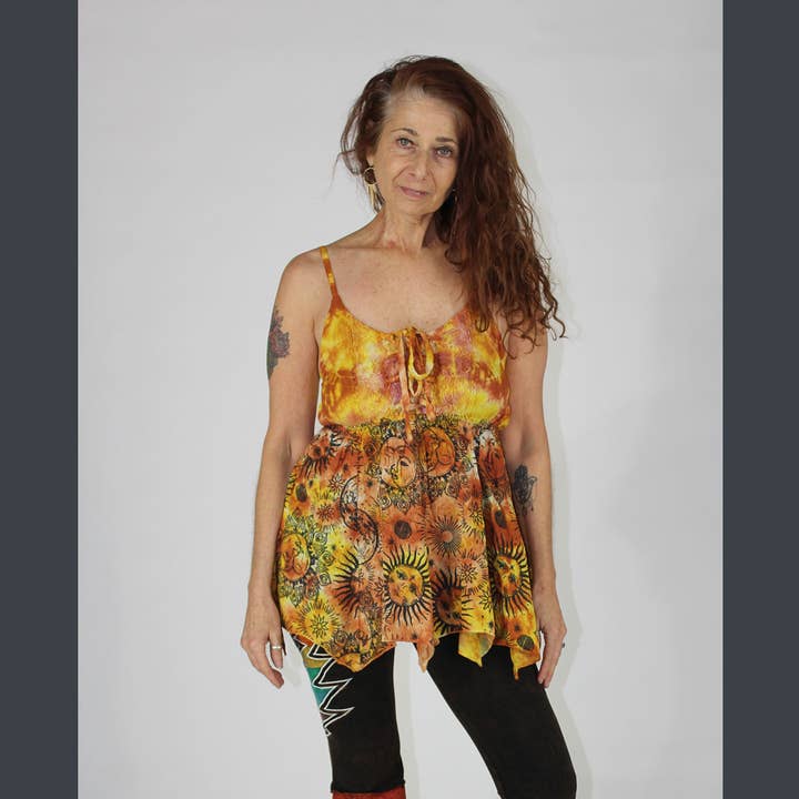 Jayli Clothing - Wholesale Tunic - Women's - Cosmic Hues Top