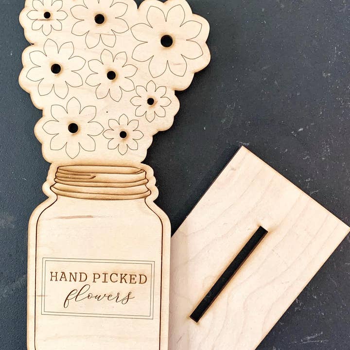 Jordan Station Creations - Wholesale Decorative Tabletop Object - Hand picked flowers4