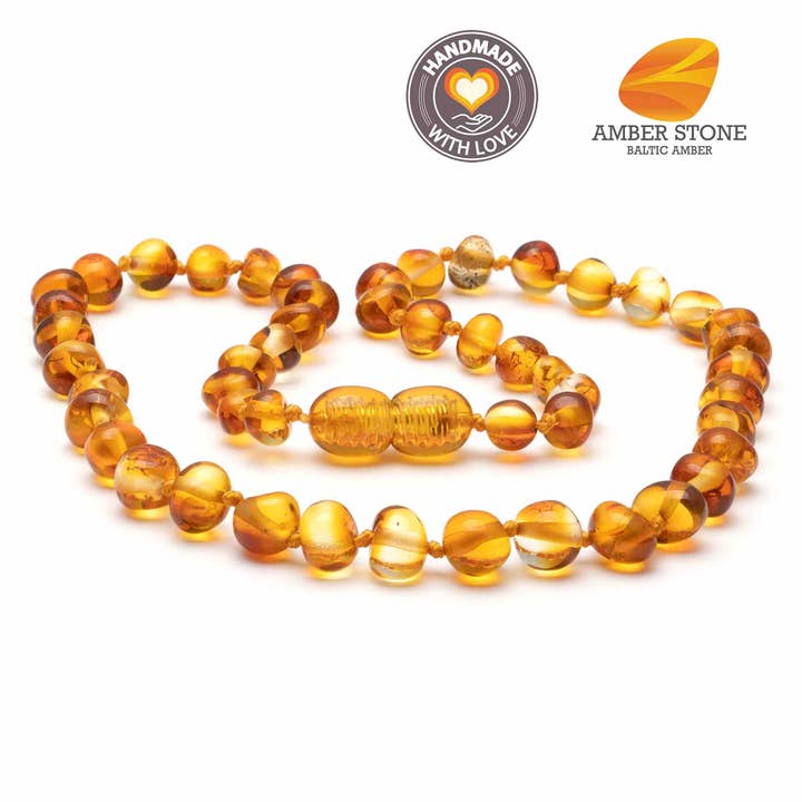 Baroque Amber Necklace 29 for wholesale by Amber Stone