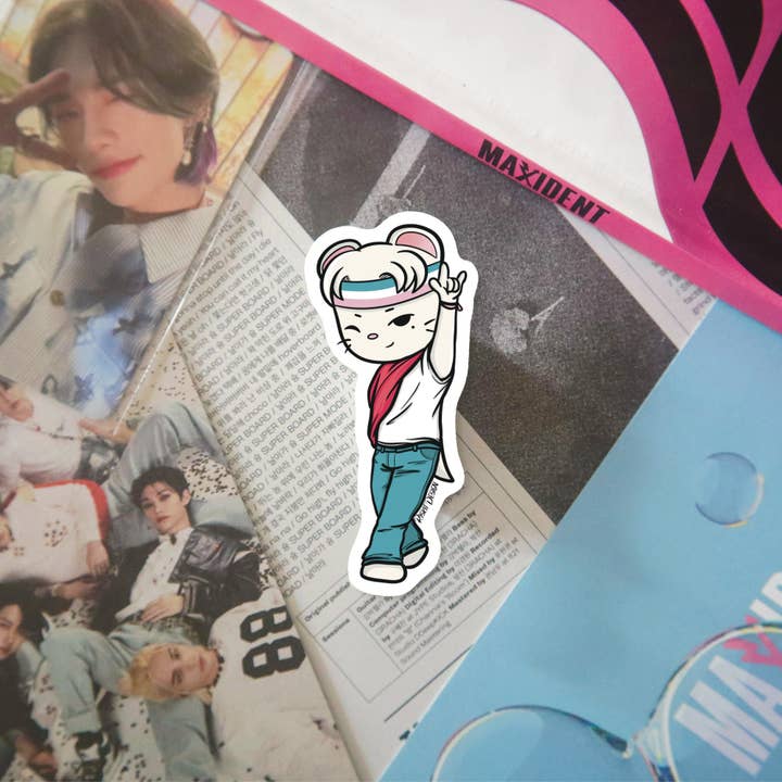 Riskit Design - Wholesale Sticker - KPOP 143 Transparent Vinyl Stickers
