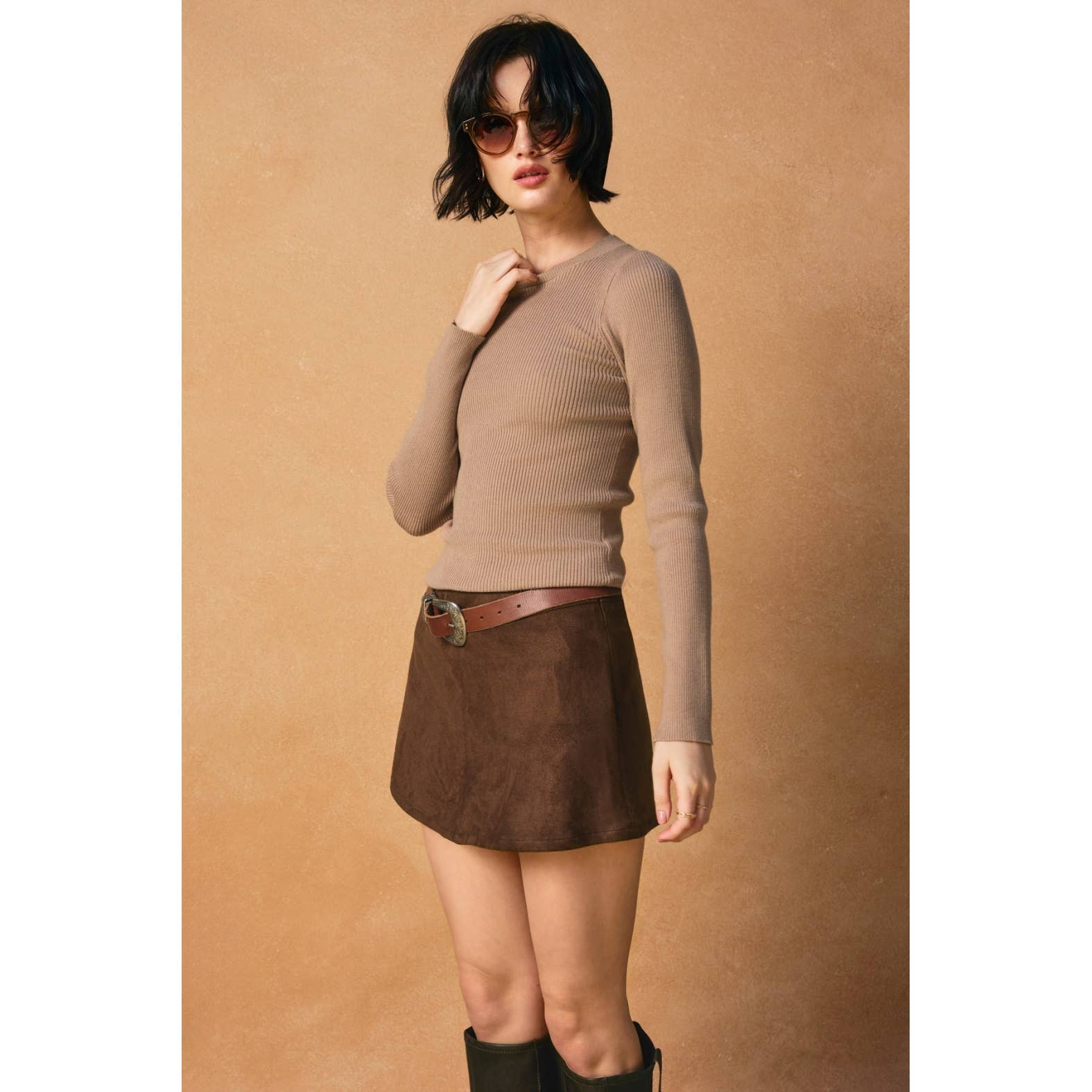 Dress Forum - Wholesale Knit Sweater - Women's - Anything Goes Crew Neck Light Sweater10