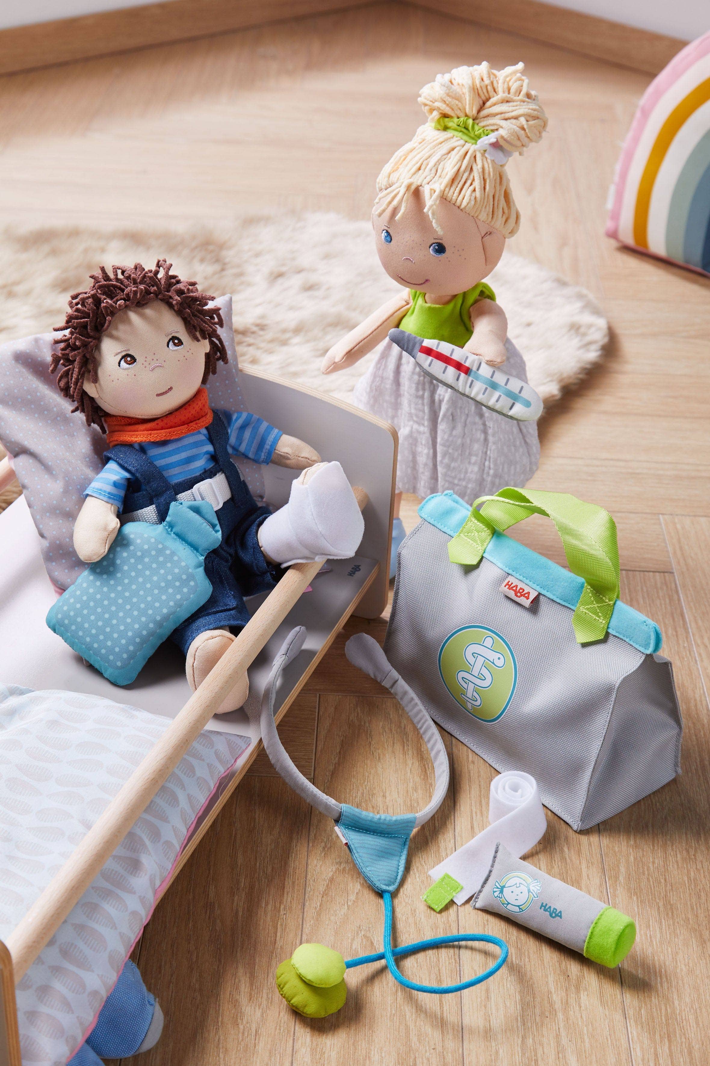 HABA USA - Wholesale Doll Accessory Kit - Kids - Doll Sized Doctor Play Set6