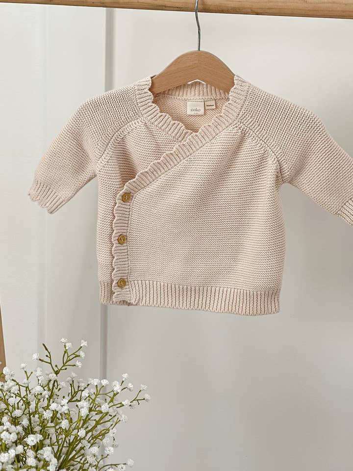 COKO baby - Wholesale Cardigan – Baby - Buttercream Cardigan 0