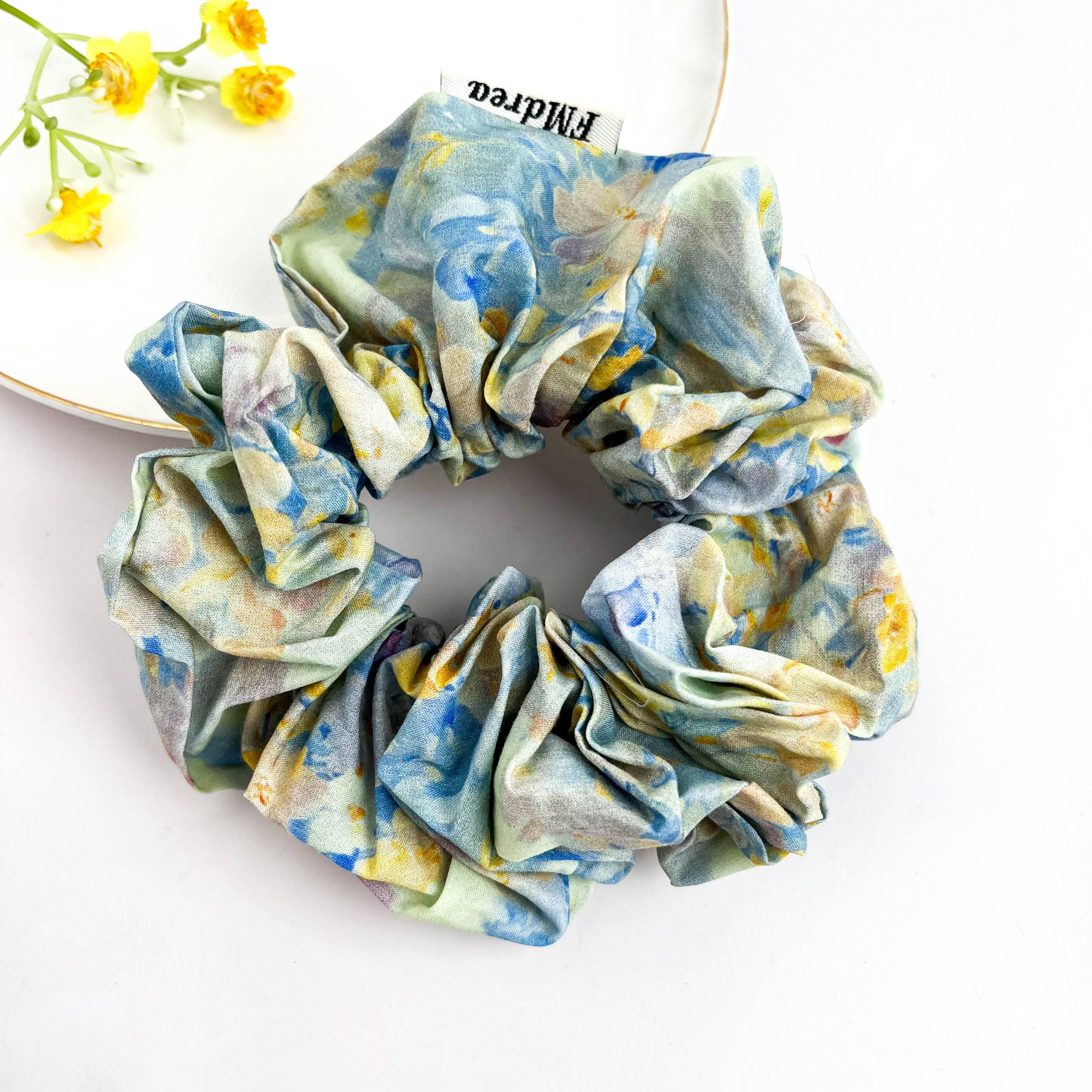 mildstyles - Vente Chouchou – femme - Chouchou à cheveux polyvalent à grand imprimé floral1