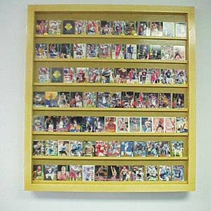 Monster Walmount Baseball card display case for wholesale by FIXTUREDISPLAYS
