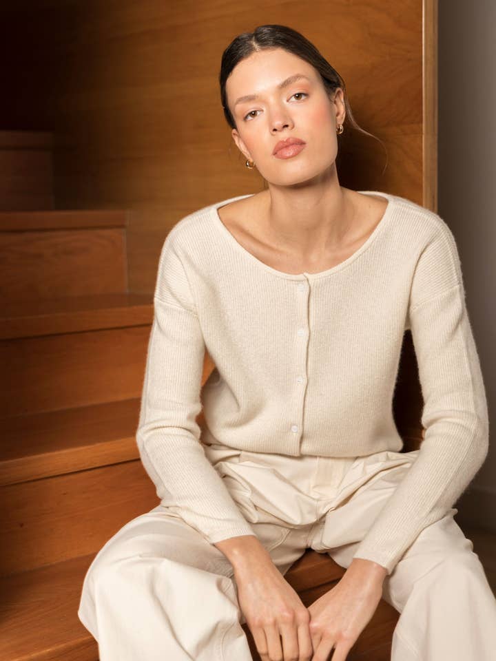 Bel Cashmere S.C. - Wholesale Cardigan - Women's - CAMILLE CARDIGAN