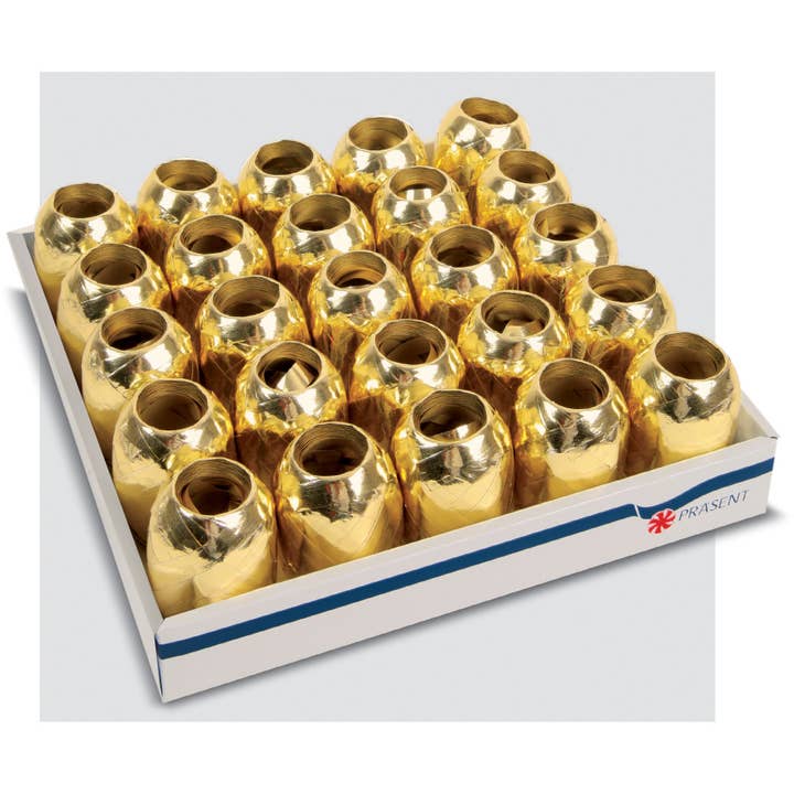 Caixa de Fitas de Enrolar Douradas XXL X25 por atacado de Deva Designs Ltd