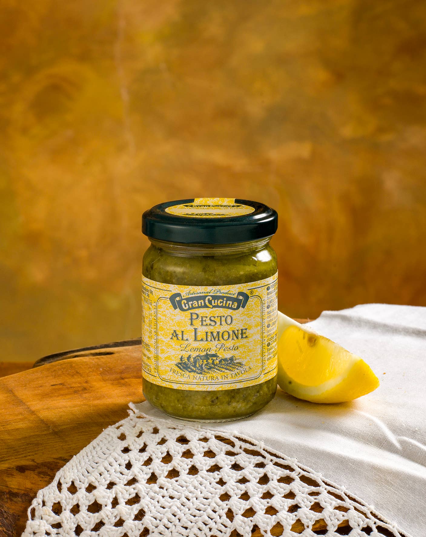 TAB GREEN LINE SRL (Gran Cucina) - Wholesale Pesto - Lemon Pesto 130g0