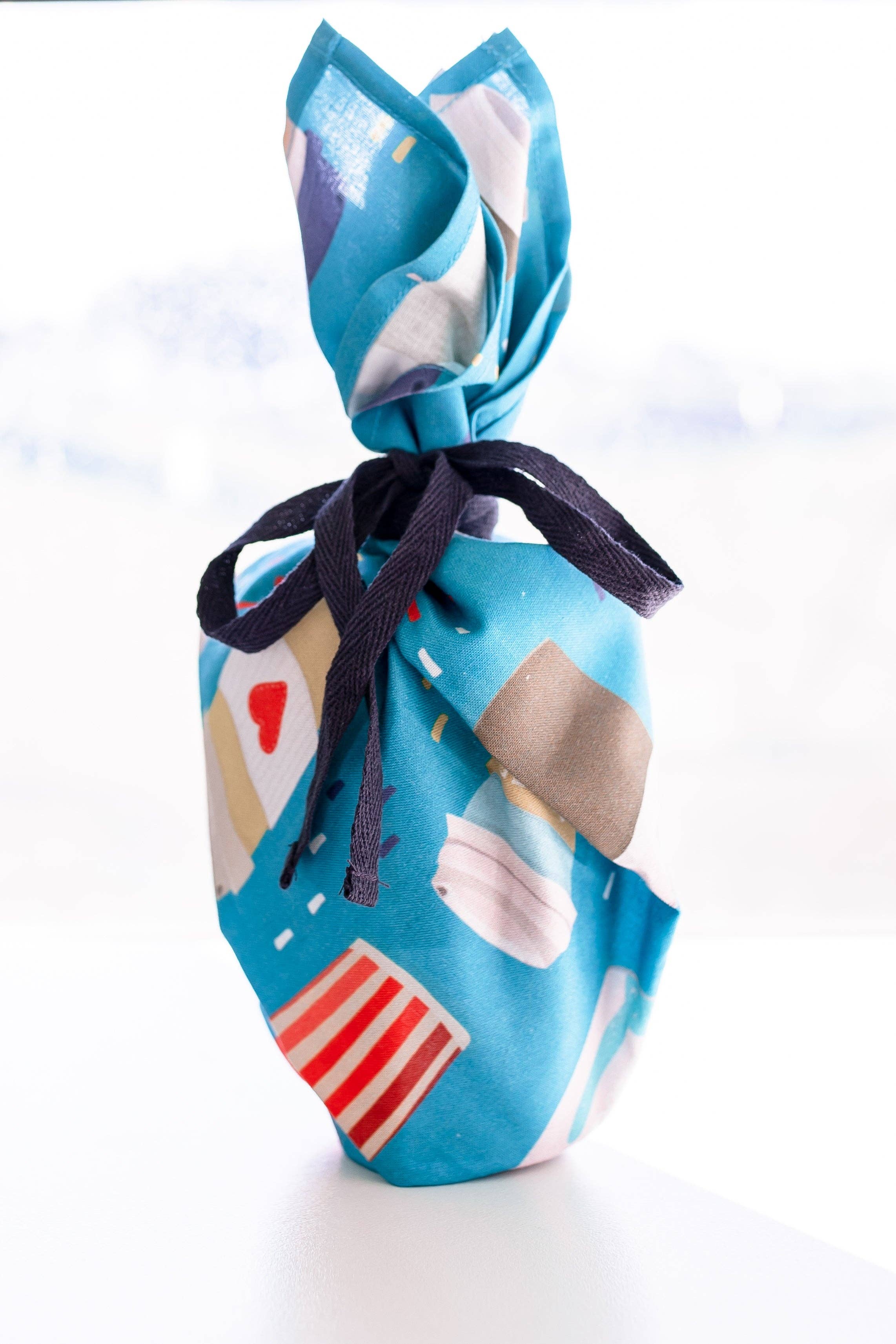 Here & After - Wholesale Flat wrap - Fabric Gift Wrap22