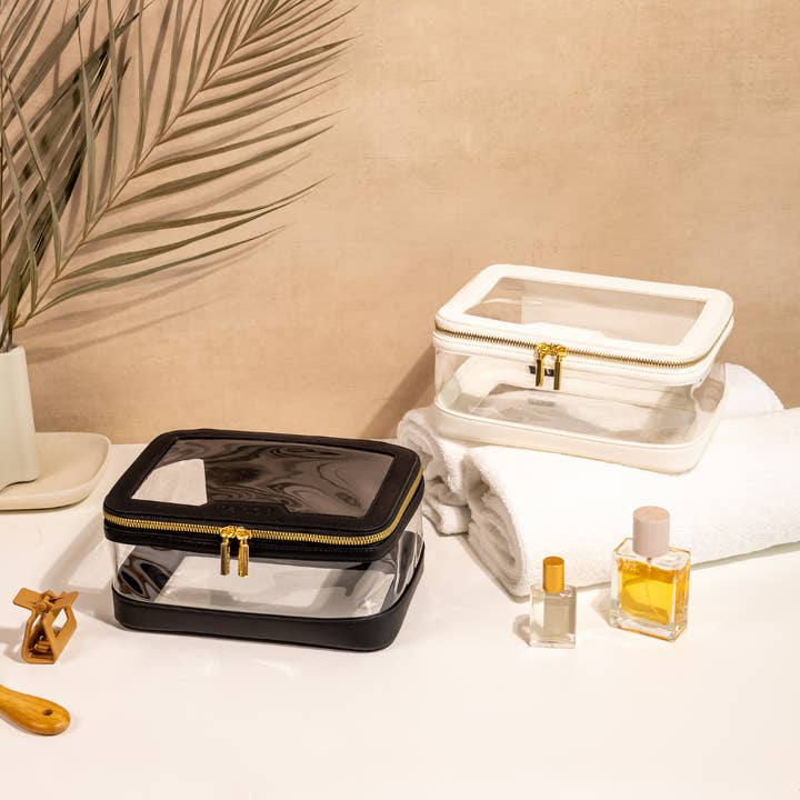 AILYN | Clear Makeup Travel Case for wholesale by Maison Minimalist
