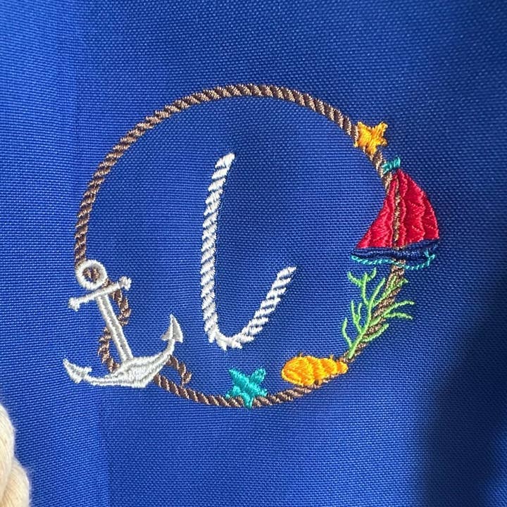 426 Creative – wholesale Beach bag – Rope Handle Boat bag, vacation beach bag with initial, 3