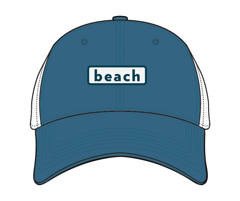 Coast Hippie - Wholesale Trucker Hat - Unisex - Beach Patch Hat4