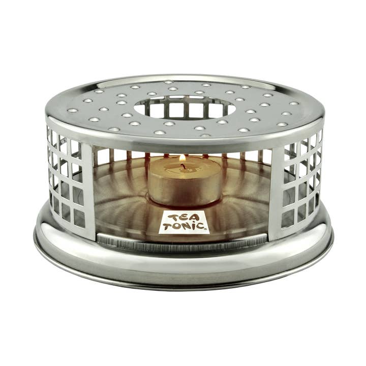 Stainless Steel Teapot Warmer for wholesale by Tea Tonic