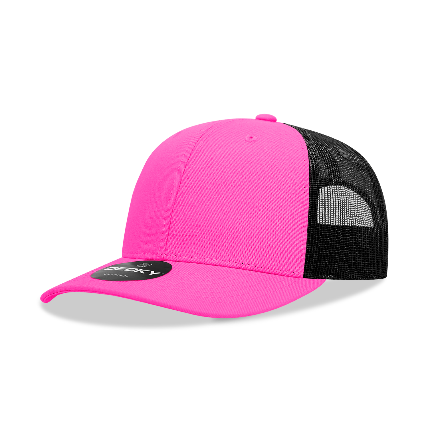 The Park Wholesale - Vente Casquette de camionneur – unisexe - Casquette Trucker classique Decky 6021, 6 panneaux, style mid pro107