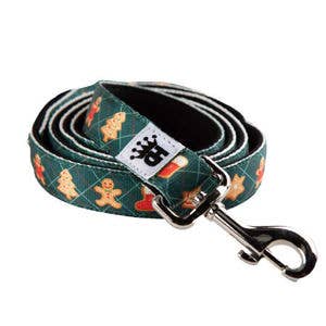 Barker's Bowtique - Wholesale Pet Collar - Dog - Christmas Gingerbread Adjustable Collar and Lead2