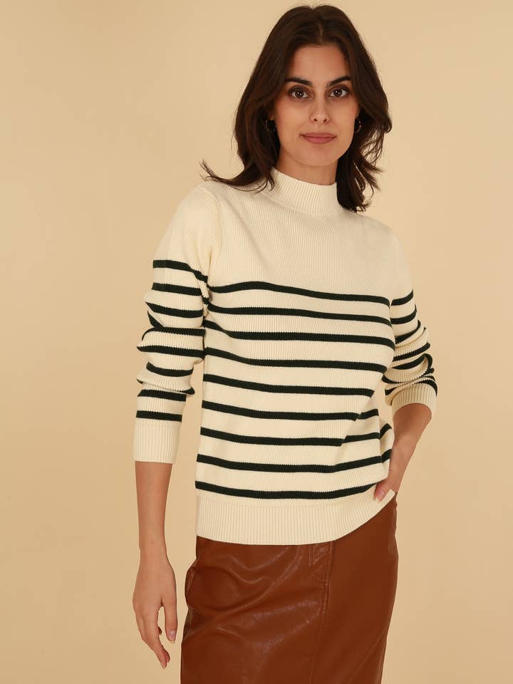 Daphnea - Wholesale Knit Sweater - Women's - A1273 SAILOR SWEATER5
