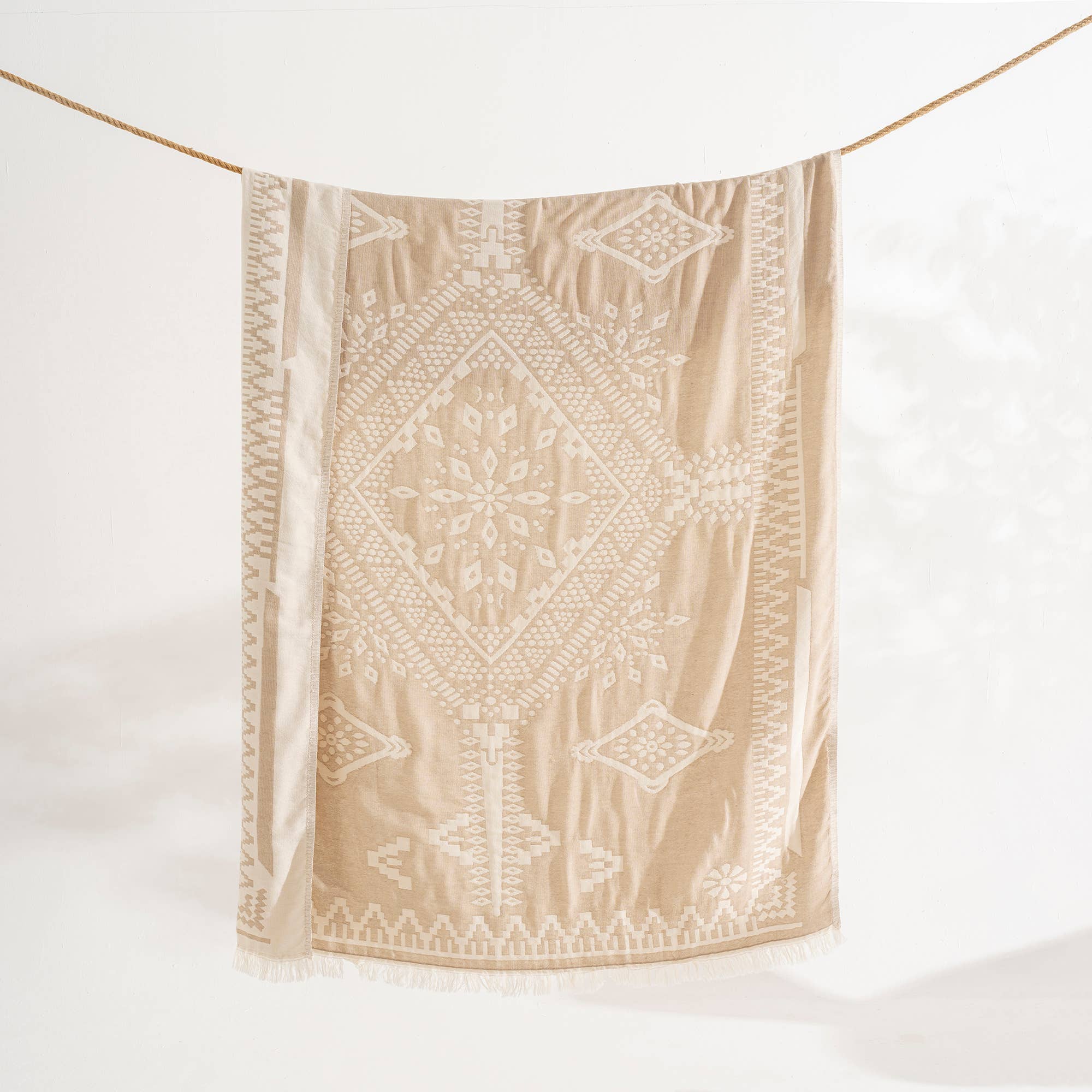 Kikoya – Großhandel Überwurfdecke – Kikoya 100 % Baumwoll-Wohndecke im Landhausstil 130 x 170 cm12