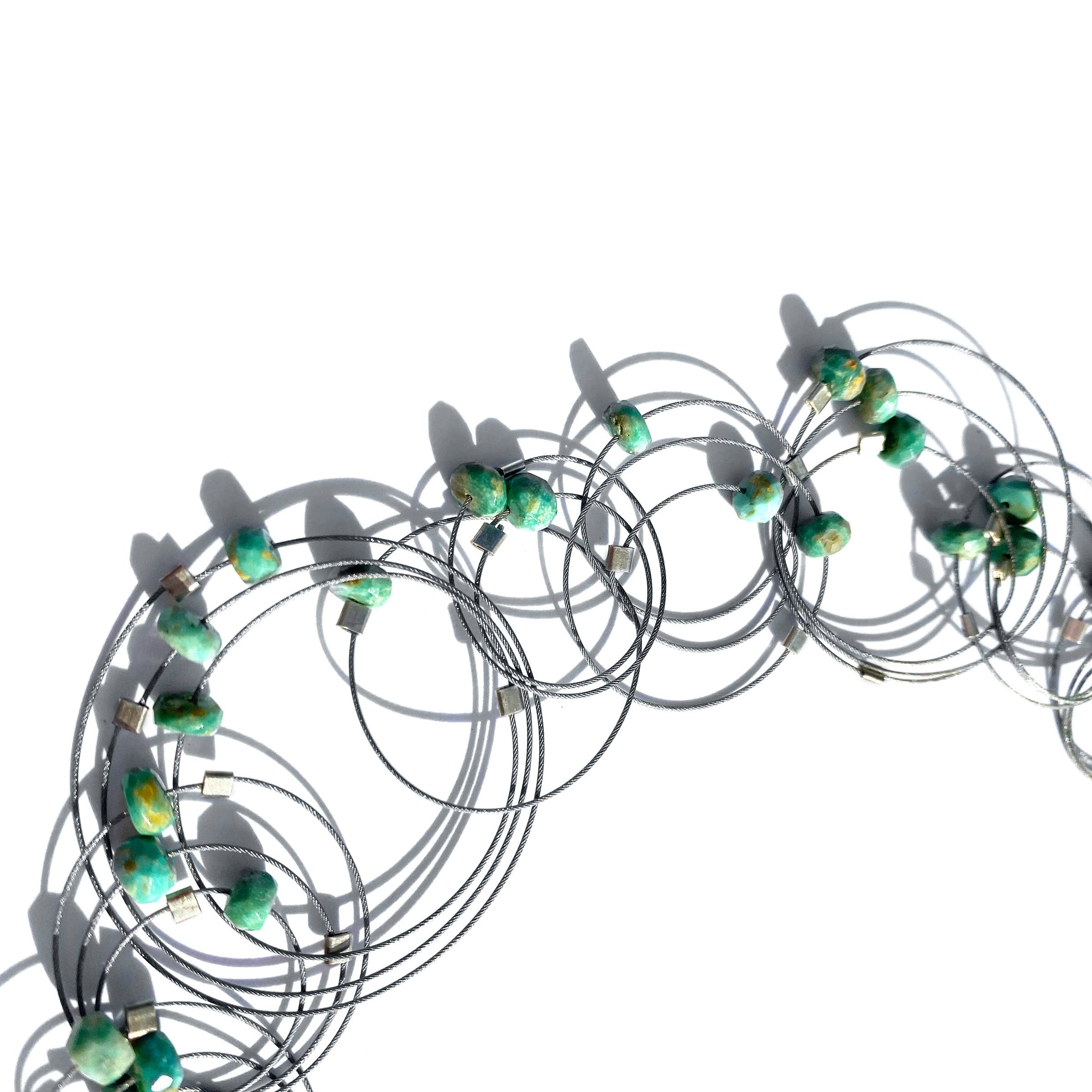 Meghan Patrice Riley – Colar de elos e correntes por atacado – Colar Vertigo48