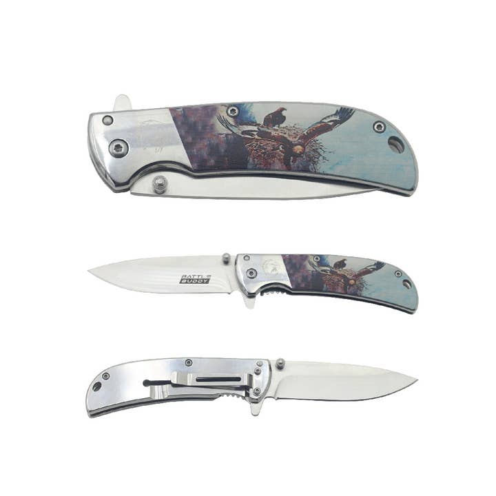 Smithco Distributing - Wholesale Pocket Knife/Holder - Battle Buddy Knives, Pocket Knife91