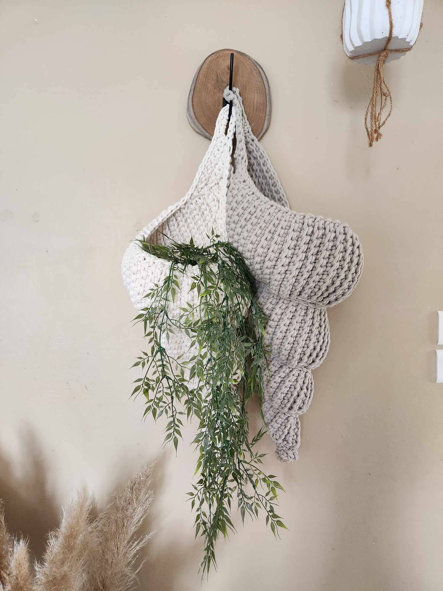 Naturalmarjory - Vente Paniers - Bulot XXL,Panier décoratif « coquillage » de style bohème5