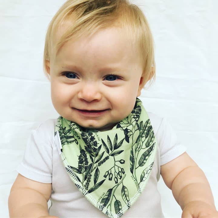 Green Gumleaf Dribble Bib and other Purchase Wholesale gumleaf essentials. Free Returns & Net 60 Terms on Faire trending on Faire.