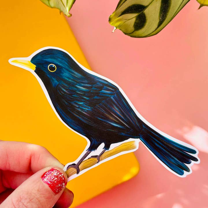 Pixiecraft - Wholesale Sticker - Garden Birds 10cm Vinyl Stickers: Nature Inspired Waterproof Decals4