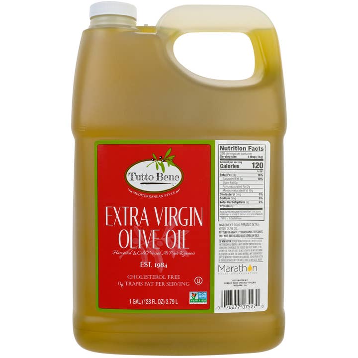 Golden West Specialty Foods - Wholesale Olive oil - Tutto Bene Extra Virgin Olive Oil - 1 Gallon (128 ounces)