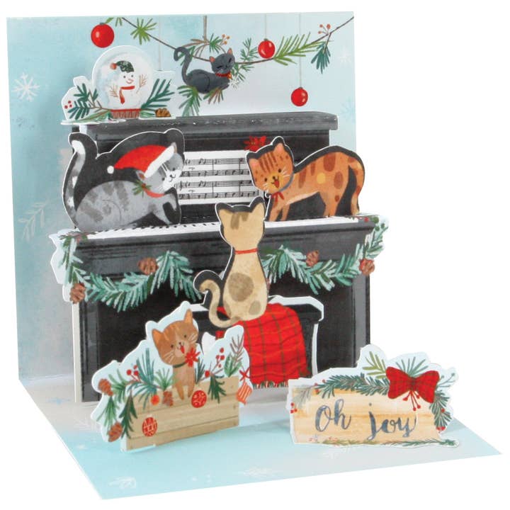 Up With Paper - Wholesale Christmas Card - Christmas Mini Pop-up Card Display - Display with 111 Cards7