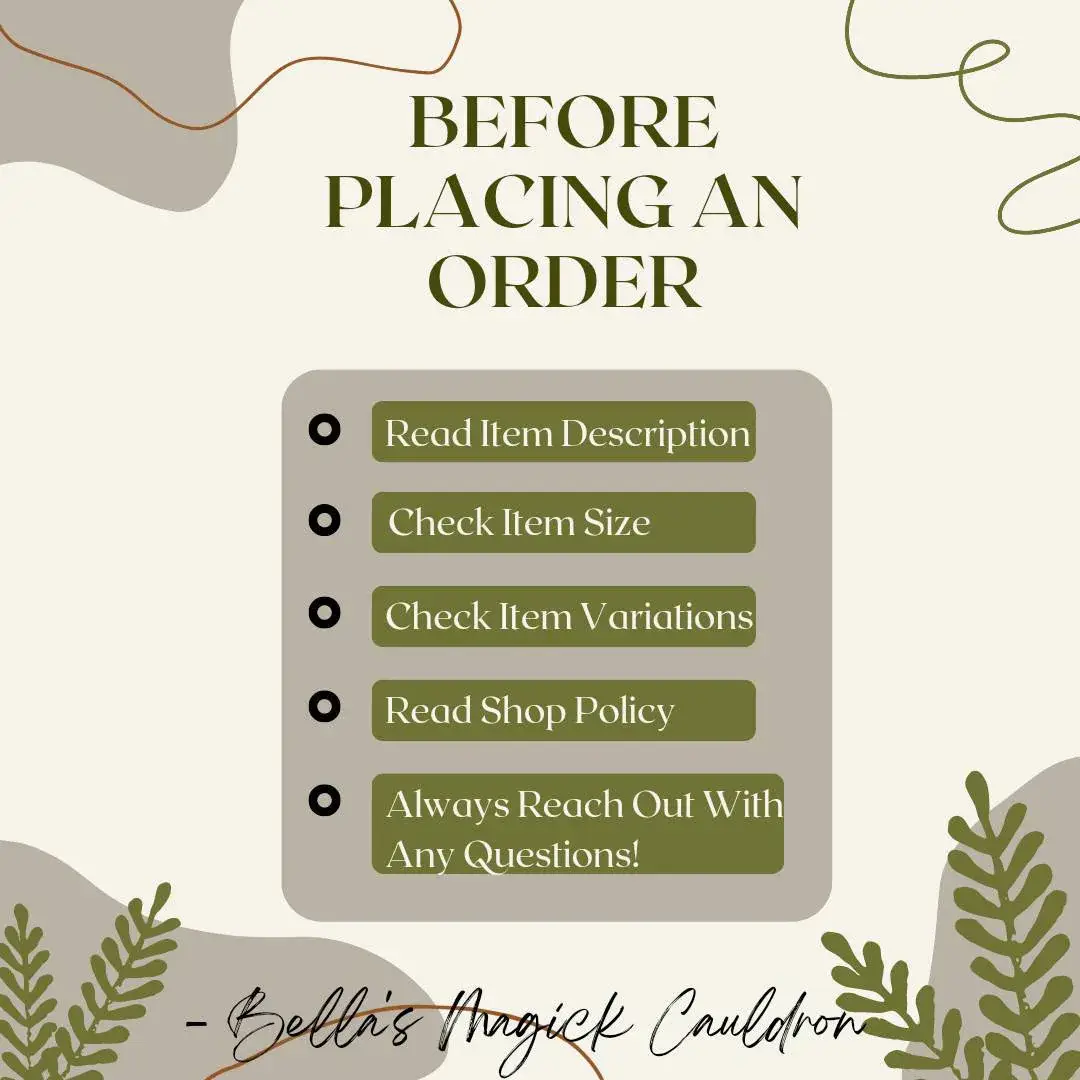 Bella's Magick Cauldron – wholesale Dekorativt bordsobjekt – Lugnande häxkula - 5 cm plast - Häxiga gåvor - Wicca7