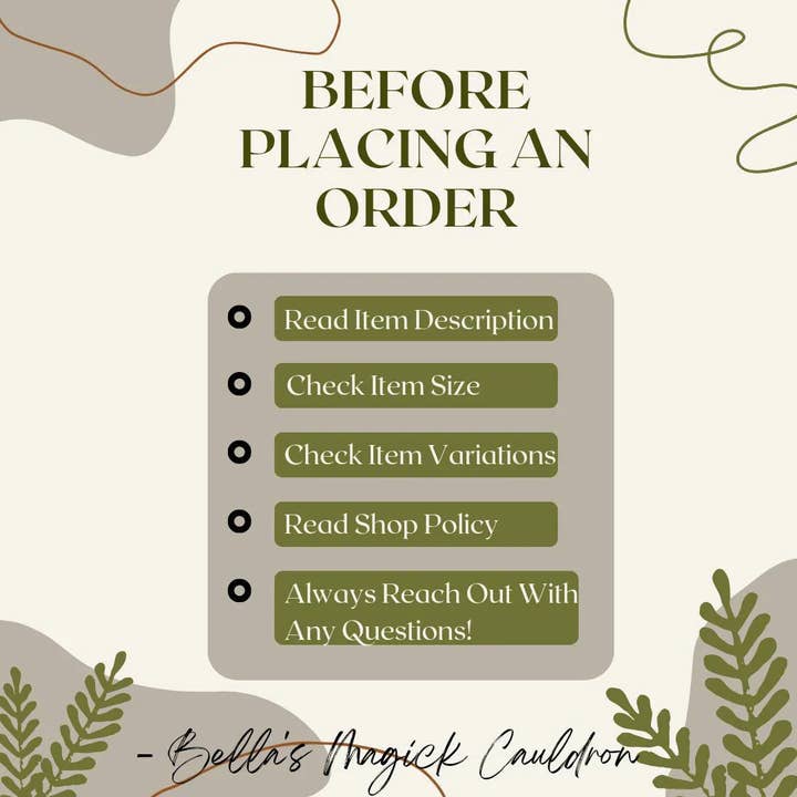 Bella's Magick Cauldron – wholesale Dekorativt bordsobjekt – Lugnande häxkula - 5 cm plast - Häxiga gåvor - Wicca7