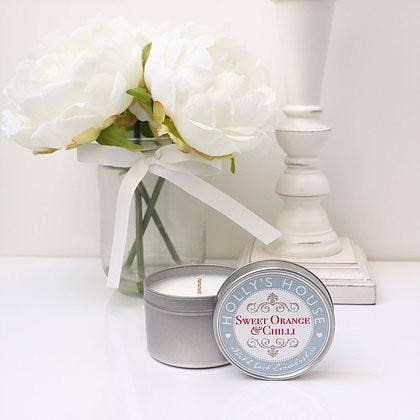 Vela Perfumada Laranja Doce & Malagueta 100ml por atacado de Holly's House UK