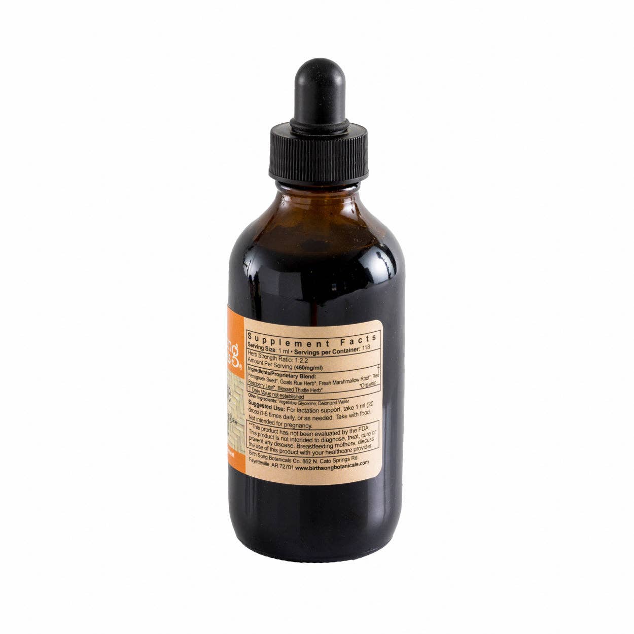 Birth Song Botanicals Co. - Wholesale Nursing Tea - Maternity - Let There Be Milk! Breastfeeding Supplement 4 oz Special Edition!6